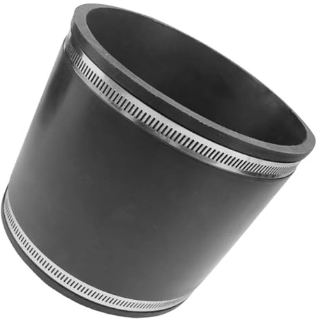 Sharplace Acoplador de Manguito Flexible con Abrazaderas para Accesorios de Repuesto de Máquina, 90 Mm X 100 Mm X 100