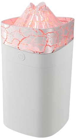 ZYNCUE Bunter LED-Luftbefeuchter, 400 ml, Nebeldiffusor mit Timer und automatischer Abschaltung, für Zuhause und Büro