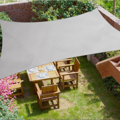 CIXMUS Toldo Vela Cuadrado 4x4m Impermeable, Vela de Sombra Exterior Tela Oxford 420D, Protección UV y Antiviento, Toldos para Terraza, Jardín, Patio y Piscina