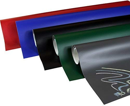 Rapid Teck® 13€/m² Tafelfolie selbstklebend dunkel Grau 60cm x 200cm– Multifunktions-Folie – Klebe-Folie Möbelfolie