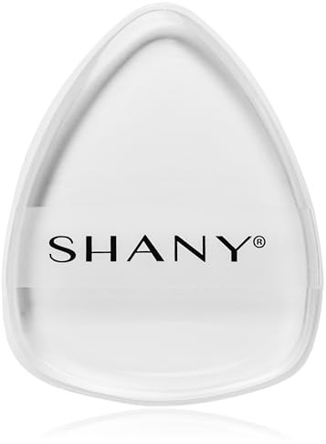 SHANY Stay Jelly Silicone Sponge - Clear & Non-Absorbent Makeup Blending Sponge for Flawless Application with Foundation - HOURGLASS