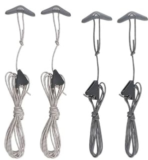 Sea to Summit Ground Control Guy Line Pack of 4 Grey, x