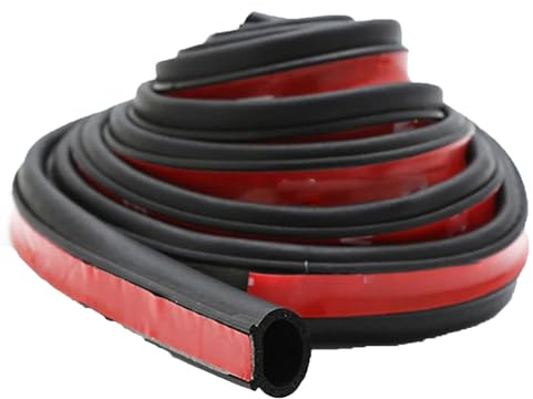 Car Door Seal Strip 2 4 8m Auto Rubber Sealant D Type Noise Insulation Anti-Dust Soundproofing Auto Sealing Strips Accessories
