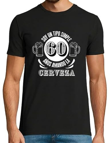 latostadora Camisetas Regalo 60 Cumpleaños Hombre - Camiseta 60 Años Hombre - Camiseta Graciosa Regalo Cumple - Regalos Originales Hombre 60 años - Ideas para Cumpleaños 60 Años