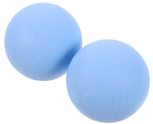 WOFASHPURET 2stücke Massageball Für Füße Und Rücken Praktischer Yogaball Zur Entspannung Von Muskelschmerzen Und Krämpfen Tragbar Für Fitness Und Massage