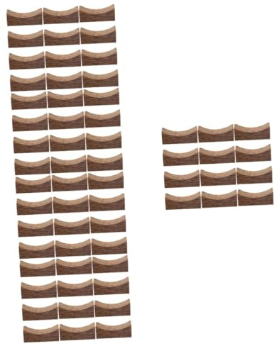 PRETYZOOM 60 Piezas Soporte para Palillos de Madera Porta Cuchara Soporte para Cuchara de Madera Resto de Palillos japoneses Soporte de Cuchara de Mesa de Cocina Resto de Cubiertos wengué