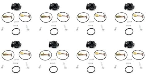 MFHgLKT Kit de reparación de escobillas de carbón para Motor de Arranque de Motocicleta 79240001000 Compatible con Piezas de Motor EXC-F FE CPL 0.5KWQ Componentes compatibles similares(8 Kit)