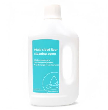 BVSWAKJ Solutions pour Sols À Surfaces Multiples - Compatible avec Dreame Balayeur L10s Ultra/L20 Ultra/X30 Ultra/L10s Pro Ultra/X40 Ultra/L40 Ultra, Solution De Nettoyage des Sols De La Maison