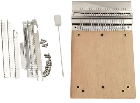 Hisxrcal Kleiner, Tragbarer DIY Webrahmen Zum Stopf Und Basteln von Stoffen Und Jeans