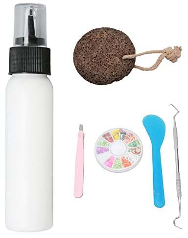 Adfaga Pick Peel Fidget Stone Kit Soulagement de l'anxiété Réducteur de Stress Outil sensoriel pour Adultes avec grattoir Pince à épiler Crochet Améliorer la Concentration TDAH TOC