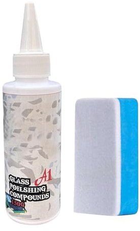 Desgramador de vidrio automático, removedor de rasguño de vidrio,150 g de limpieza de de película de - Remover automotriz de rasguño, pulido de parabrisas automotriz para superficies automotric