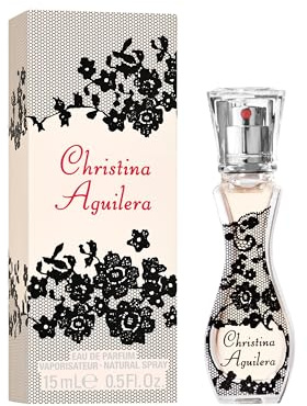 Christina Aguilera - Signature, Damenparfüm, blumig & orientalisch, mit Noten von Jasmin, Pfingstrose und Vanille, exotisches Aroma, Süße und Sinnlichkeit, Parfüm für Damen - 15 ml