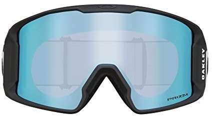 Oakley Line Miner Snow Goggle (Matte Black Frame/Prizm Sapphire Iridium Lens) with Large Goggle Soft Case
