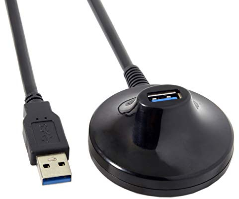 USB 3.0 Type-A Male to Female Extension Dock Station Docking Cable 0.8m