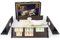 Star SEMUS Wooden Rummy Kompakt Okey mit Melamin Spielsteine (Dunkel)