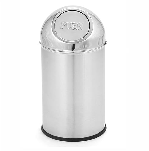 Poubelle de Table en Inox Ø 12 cm - Pujadas - Inox