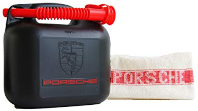 PORSCHE Benzin-/Reservekanister/Kraftstoffbehälter WAPPEN 911 Boxster/Cayman.
