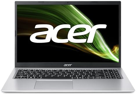 acer Aspire 3 A315-24P-R4RA - Ordenador Portátil 15.6” Full HD IPS (AMD Ryzen 5 7520U, 8GB RAM, 512GB SSD, AMD Radeon Graphics, Windows 11 Home) PC Portátil Color Plata - Teclado QWERTY Español