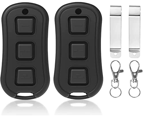 Garage Door Remote Compatible Universal with Liftmaster,Chamberlain,Craftsman and Dip Switch,openers Manufactured from 1993 to Current. (Universal Garage Door Remote, 2 Pack)