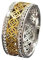HIJONES Damen Cubic Zirkonia Vintage Chinesischer Münzring aus Edelstahl Glücksring Versprechensring Für Sie Silber Größe 57 (18.1)