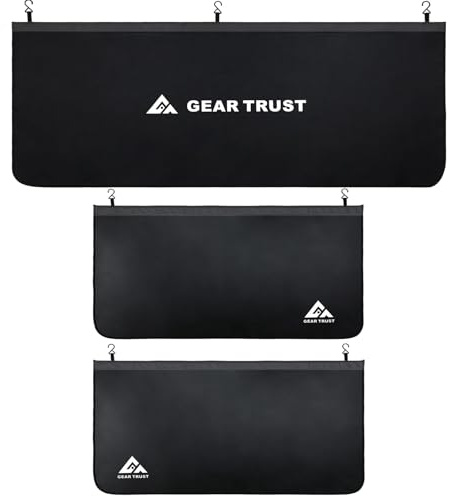 GearTrust Car SUV Fender Covers for Mechanics Large Size Dual Layer Protection Car Fender Protector for Mechanics, Magnetic Vehicle Work Mat Repair Accessories (3 Pack) (Slender Version, Large)