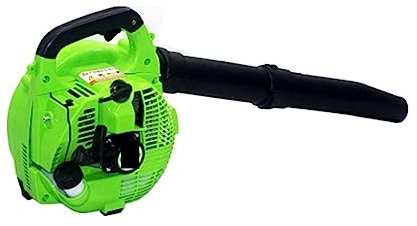SOFTTO Soplador de nieve de dos tiempos con motor de gasolina portátil, polvo de soplado de sitio de construcción EB260, extinción de incendios domésticos agrícolas Alta velocidad(Groen)