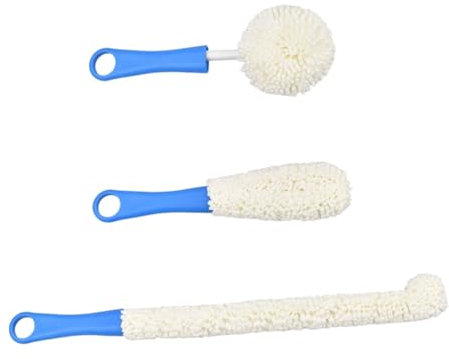 SEWOART 3pcs Cleaning Brush for Cup Wine Glass Cleaning Household Flexible Sponge Brush for Daily Use