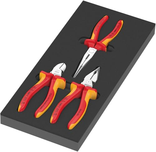 Wera 05150184001 9784 Schaumstoffeinlage KNIPEX Zangen Set VDE 1, 3-teilig
