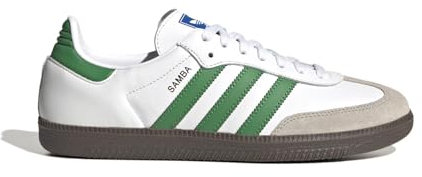 Adidas Unisex Samba OG Schuh White/Green/Gum 5 40