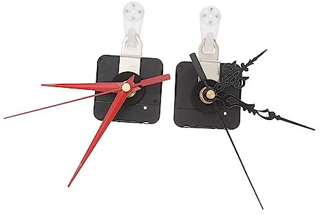 Uonlytech 2stücke Quarzuhrwerk Für Wanduhr Mit Zeiger Uhrenwerk Ersatzteil Für Uhrenreparatur