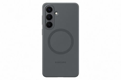 Samsung Silicone Magnet Smartphone Case EF-ES947, Hülle für das Galaxy S26+, Handy-Hülle mit Magnetring zur Anbringung von Zubehör, Silikon, Schutz Case, stoßfest, dünn und griffig, Black
