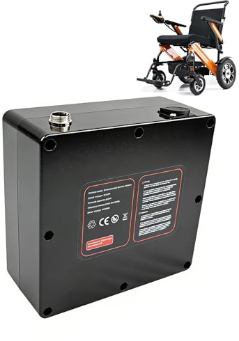12AH Electric Wheelchair Spare Removable Lithium Battery, Suitable as A Replacement Battery for Certain Power Chairs