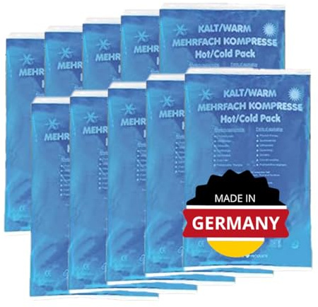 KK Hygiene Kalt-Warm Kompressen | Mehrfachkompresse | Größe: 16 x 26 cm | 10 Stück | Mikrowellengeeignet