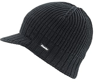 Eisbär Mütze Herren Paul 2.0 Cap - Merino Wintermütze für Männer - mit Fleece für Schutz gegen Wind & Kälte - Strickmütze mit Schirm Cap mit Visor Haube aus Österreich