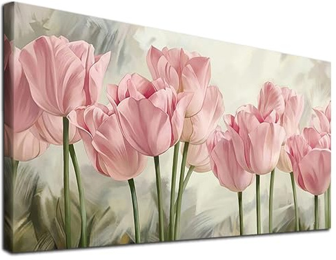 YALKIN 5D Diamond Painting Großes XXL 40x90cm Diamant Painting Bilder Blume Diamond Art Erwachsene Full DIY Diamant Kunst Malerei Stickerei Set Kreuzstich Bilder Home Wand Dekor