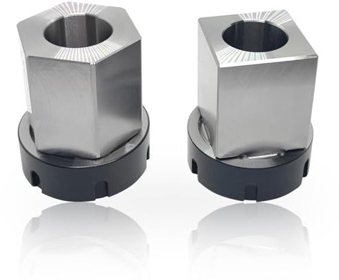 ER40 Collet Block Set, Square and Hex Collet Chucks Block