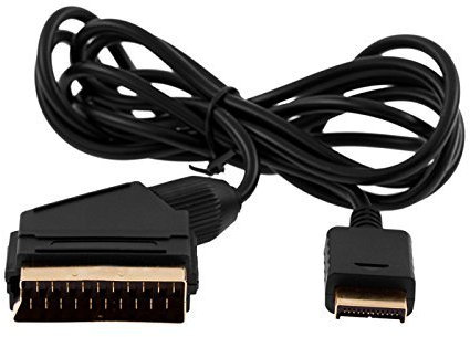 VSHOP® RGB péritel Câble pour Sony Playstation PS1 / PS2 / PS3 TV câble AV pour console Playstation