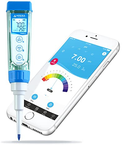 PH60S-Z Smart pH-Messgerät mit Einstechelektrode | Unterstützt durch die ZenTest Mobile App