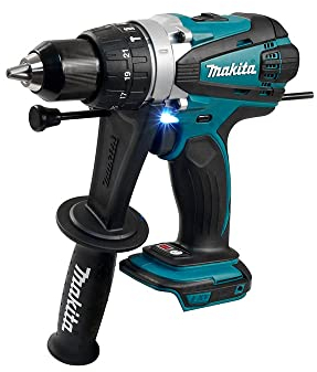 Makita DHP458Z Bohrmaschine Schlagschrauber 18 V Li-Ion Ø 13 mm + 1 x BL1840B + MAKPAC