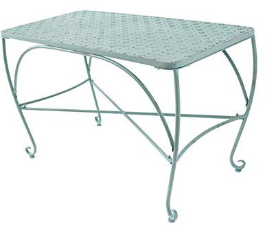 ZMYJTO Outdoor-Terrassen-Gartenbank, Vintage-Gusseisen-Metall-Parkbank, Terrassen-Balkonsitz, Freizeitbank mit Rückenlehne, wetterfester Veranda-Stuhl, für Deck/Arbeitspassage