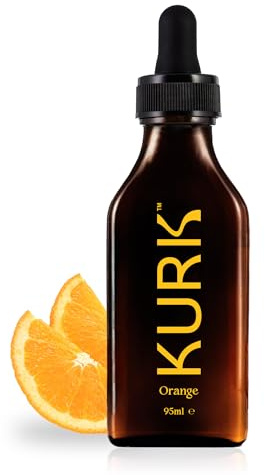 High Strength Liquid Curcumin Concentrate from Turmeric | Advanced Absorption Technology | 184x More Absorbent Than Powders & Capsules (Orange 95ml)