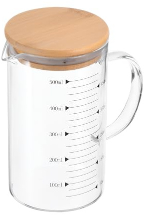 PATIKIL Verre Doseur de 500 ml Tasse à Mesurer Liquide