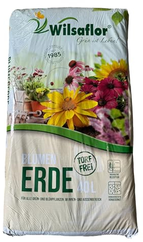 JSM - Wilsaflor® Torffreie Blumenerde 40 L