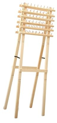 FytStycale Support à Tresses En Bois, Support à Tresses Double Face, Support pour Extensions de Cheveux, Support à Tresses En Bois pour Extensions