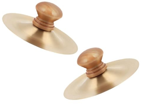 ibasenice 2stücke Fingerzimbeln Aus Junge Mädchen Percussion Instrument Für Tanz Und Aufführungen Robuste Bauweise Klare Klänge Für Kleine Musiker