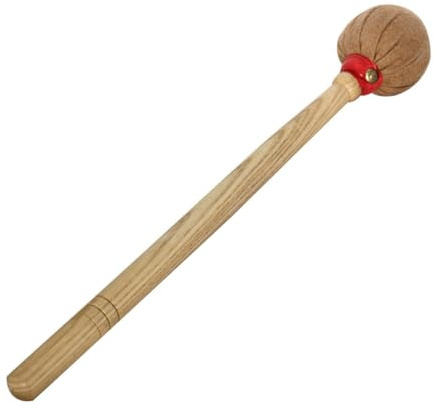 TEMPNAP Drum Mallet Für Bass Drum Ergonomisches Design Anti-rutsch-griff Für Percussion Instrumente Schlagezubehör Kaffee-farbe