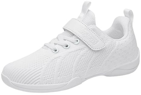 Fooceoute Cheerleader Schuhe,Damen Cheerleading Schuhe MäDchen,Schuhe MäDchen,Atmungsaktive Komfort Weiche,rutschfeste,Ohne Verformung,FüR Cheerleading,Tanz,Gymnastik Yoga