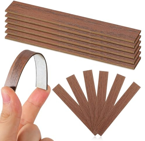 DOITOOL Doll House Flooring 40 Pcs Self Adhesive Miniature Floor Tiles Peel and Stick Floorboard Decorations for Dollhouse Miniatures Diy House Model Decor