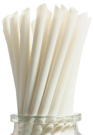 180 st Bubble Tea sugrör av bambufiber, Boba sugrör tjocklek för Popping Boba fruktpärlor Smoothies Mjölkshake Jumbo Tapiokapärlor, 10 mm breda engångssugrör