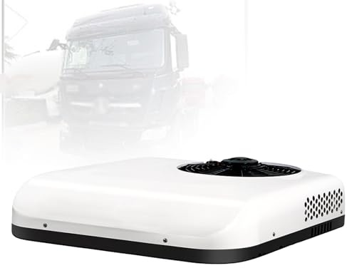LwiftGal Climatiseur De Toit pour Camping-Car/VéHicule Tout-Terrain (Refroidissement/Chauffage),Unité De Climatisation De Toit pour Fourgon AméNagé (12V/24V),pour Fourgon,Caravane 12V-Cooling